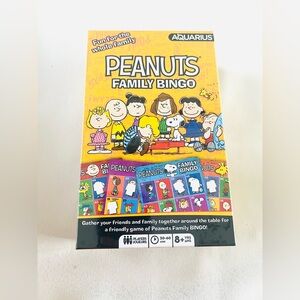 Peanuts Bingo by Aquarius – Family Game Night Favorite!